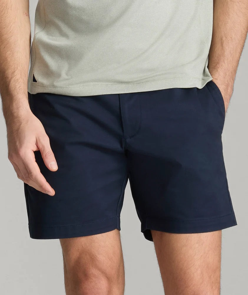 Eubi Chino Short 7" Navy