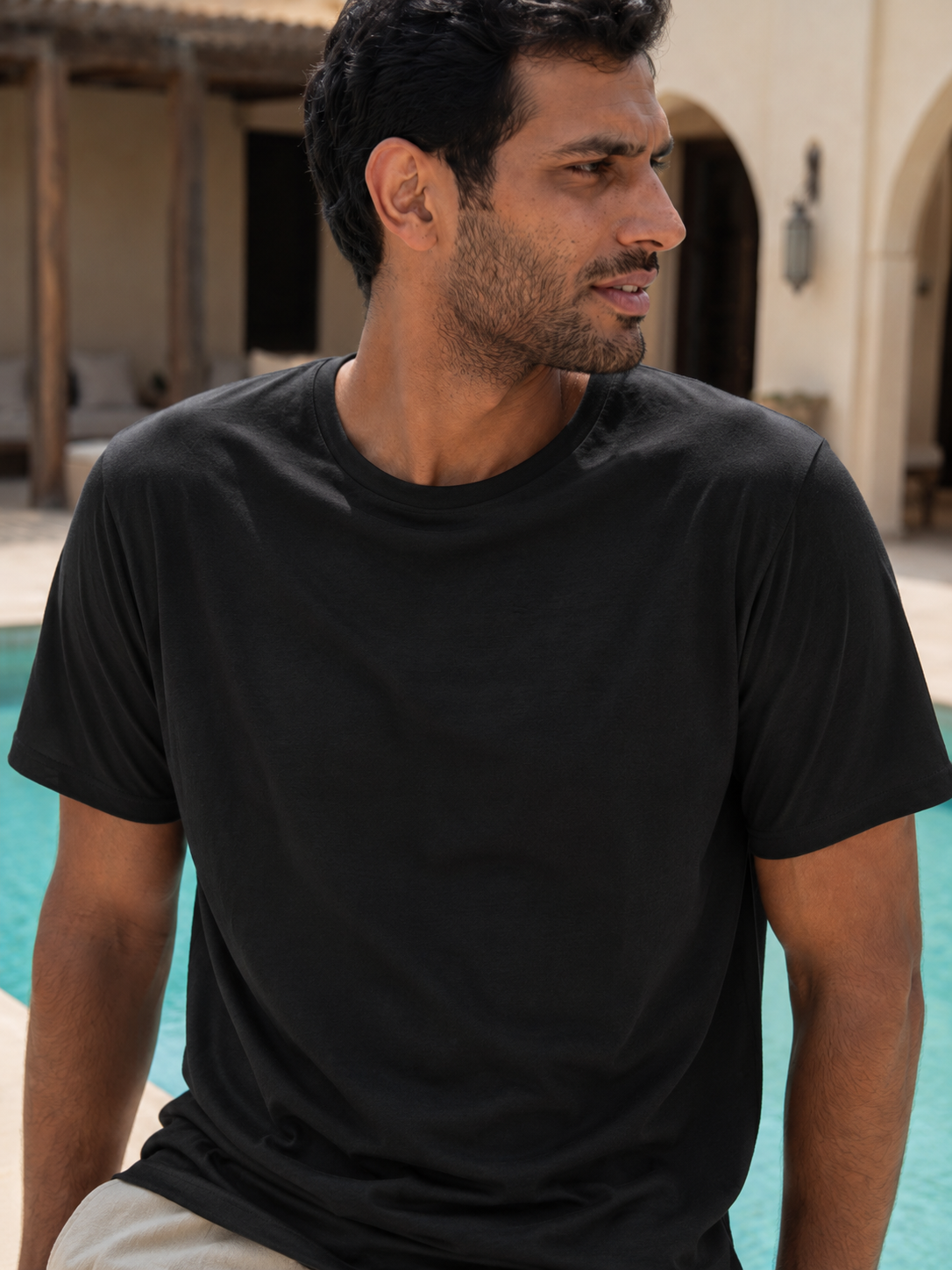Whitefin cotton T-shirt