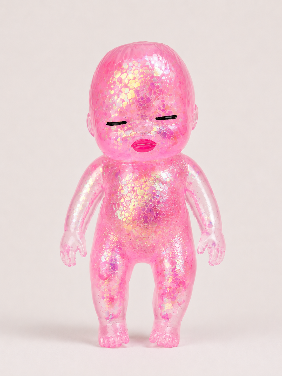 Glitter Baby Doll squeeze