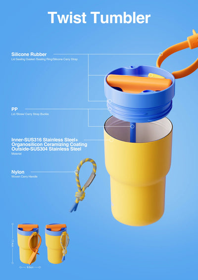 Twist Tumbler 530ML