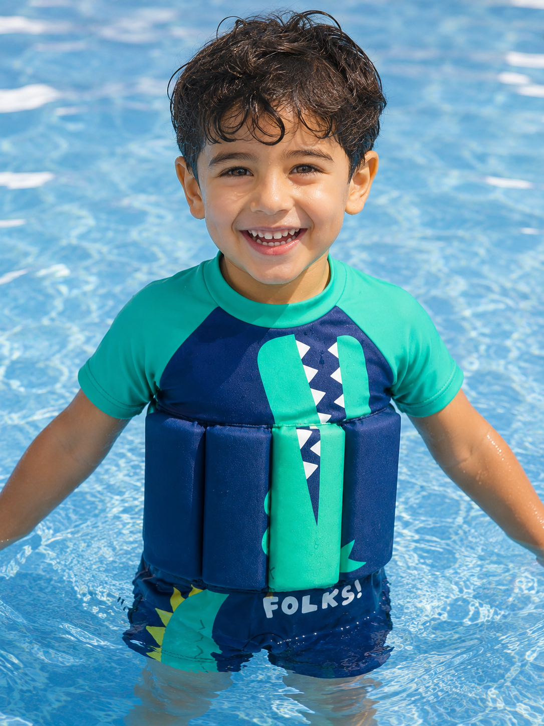 Croco Floating Suit