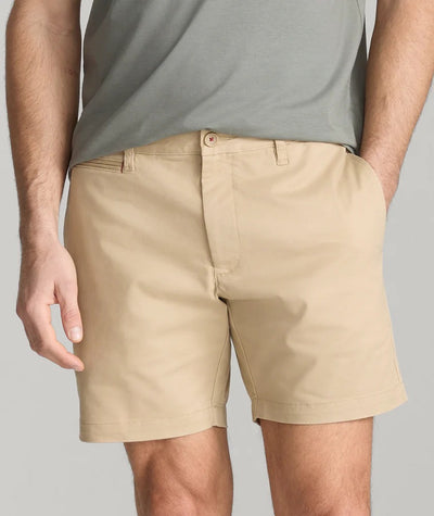 Eubi Chino Short 7" Khaki