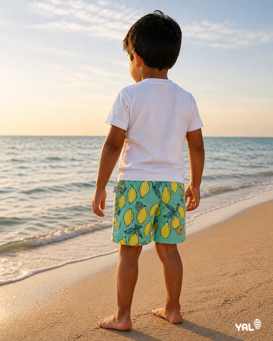 T-Shirt + Swim Shorts Set — Tiffany Lemon