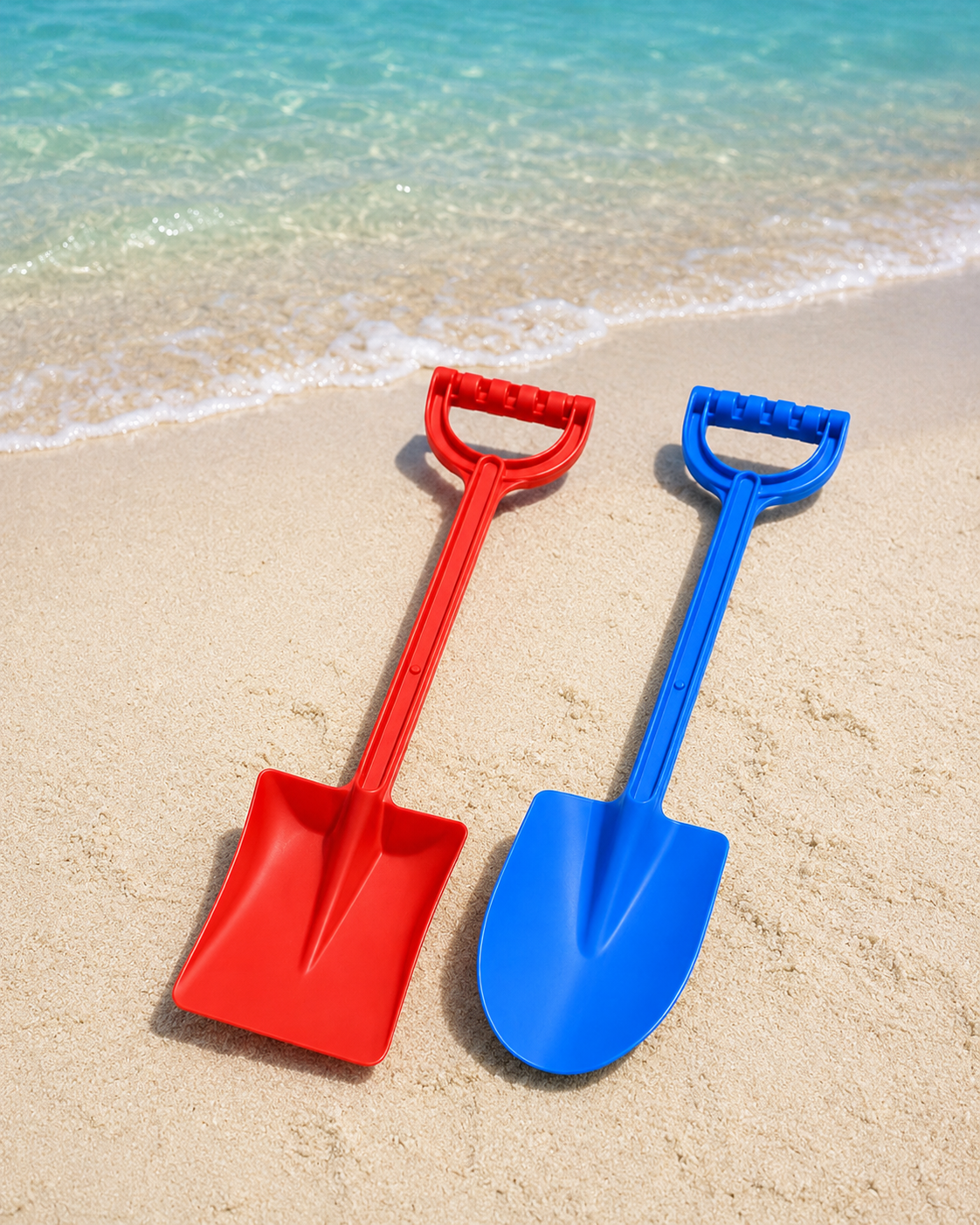 Beach shovels set