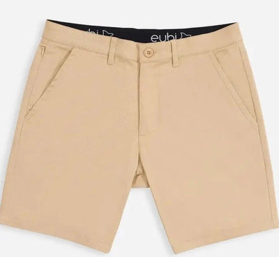 Eubi Chino Short 7" Khaki