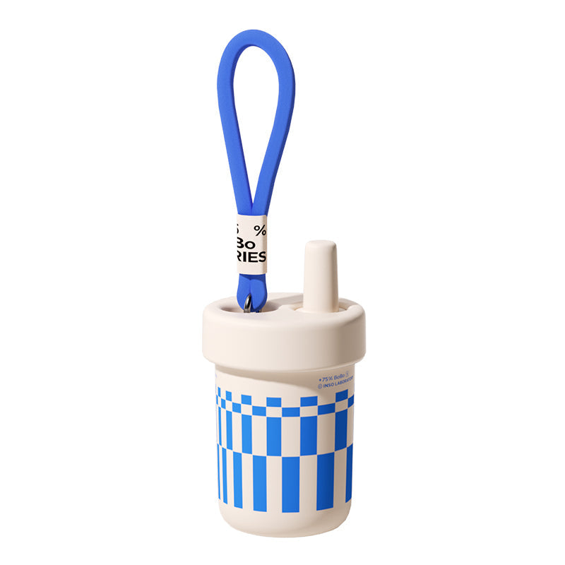 Bobo Tumbler With Ceramic Blue
