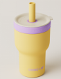 Dual-layer Tumbler - Yellow Purple