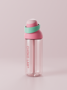 Kada Bottle - Pink Green 700ml PPSU