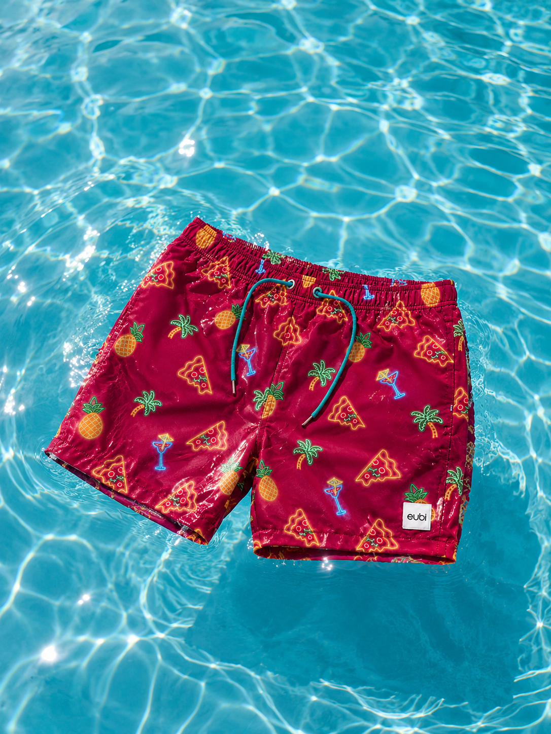 Eubi Pizza Swim Shorts