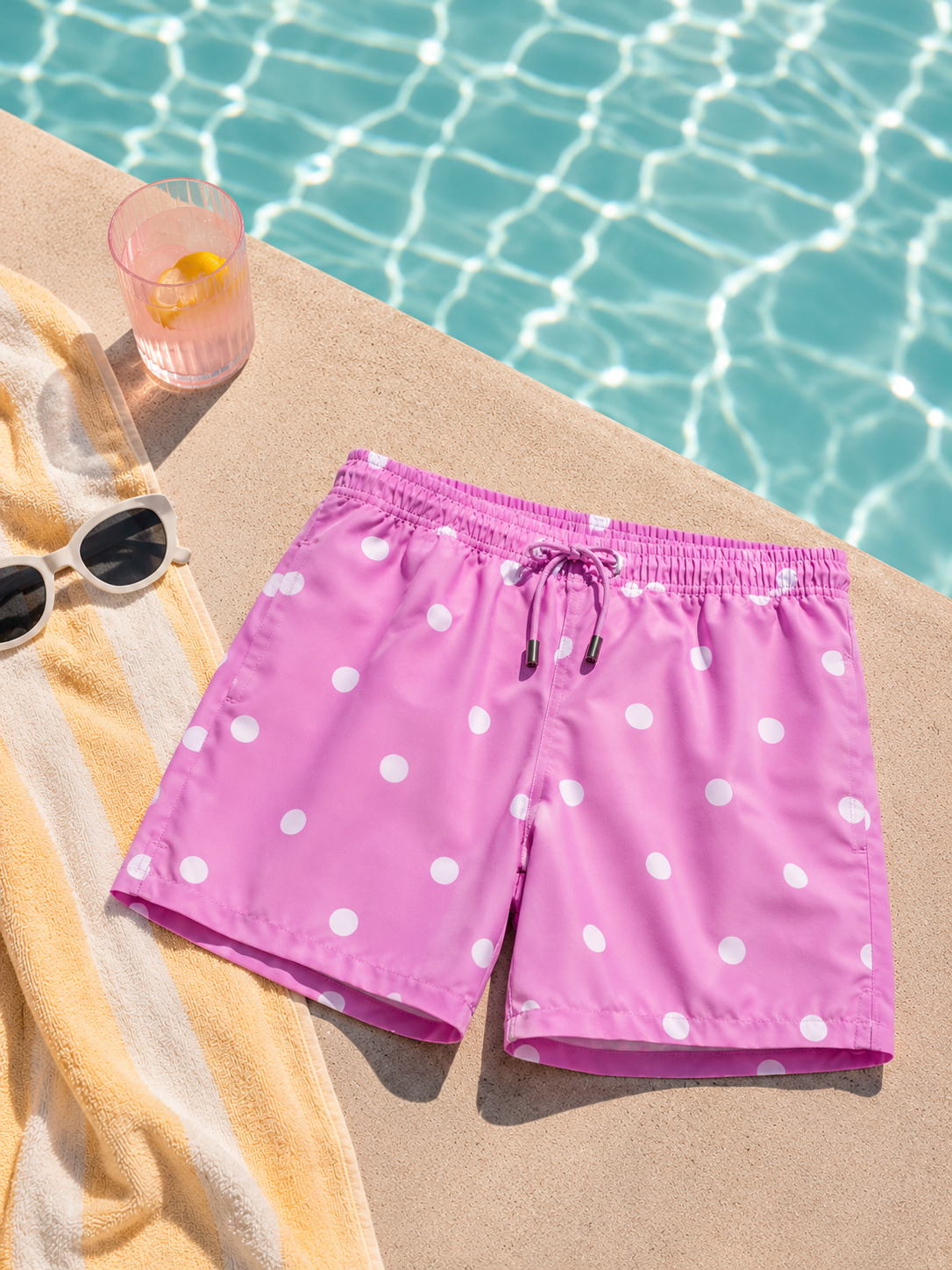 Nikkben Pink Dots Swim Shorts