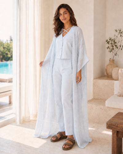 Set of 3 mesh blue