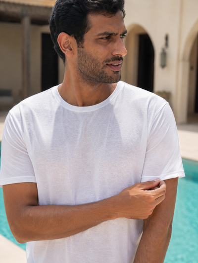 Whitefin cotton T-shirt