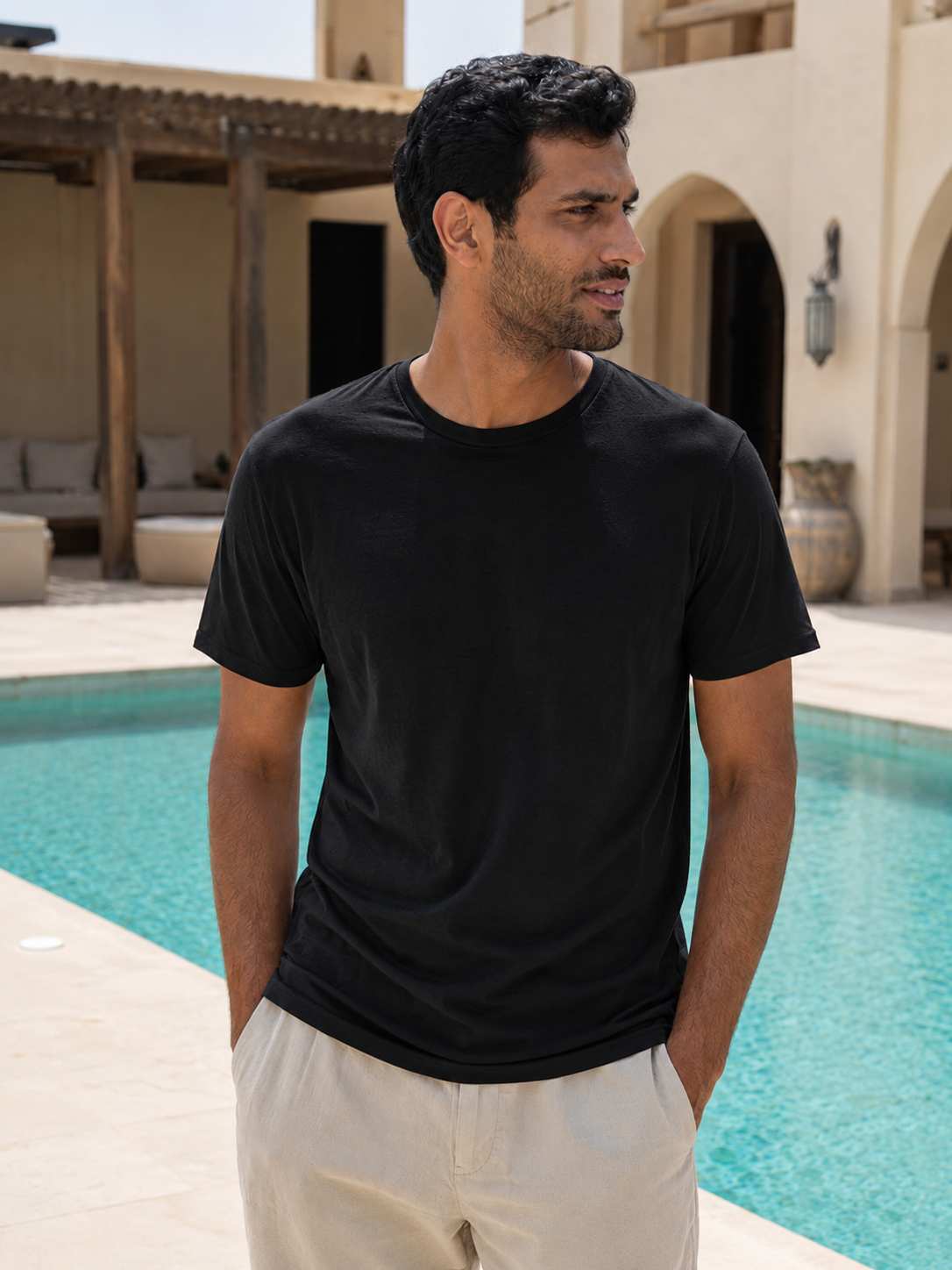 Whitefin cotton T-shirt