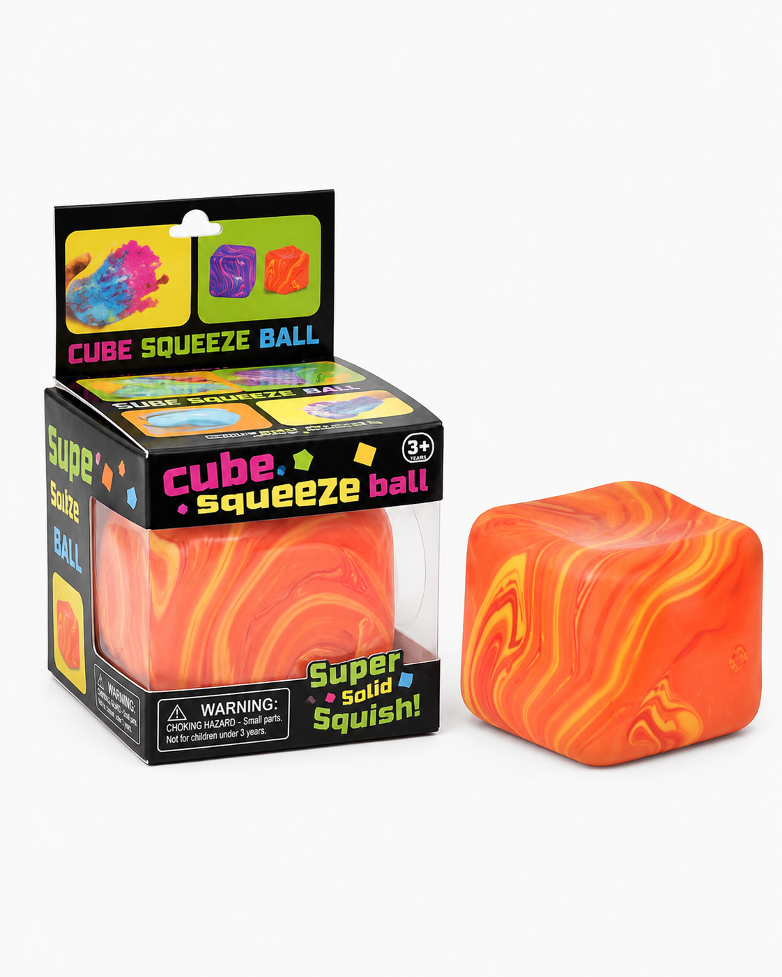 Marble Cube Squeeze