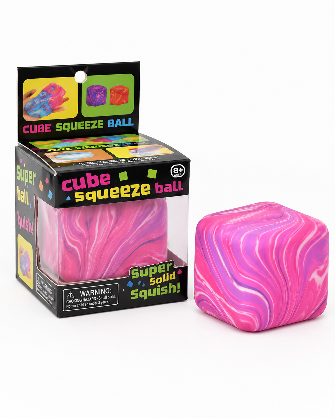 Marble Cube Squeeze